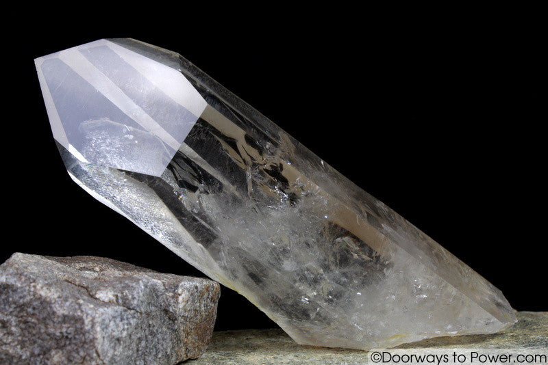 Rare  9.5" Golden Lemurian Pleiadian Starbrary Channeling Record Keeper Crystal 3 lbs