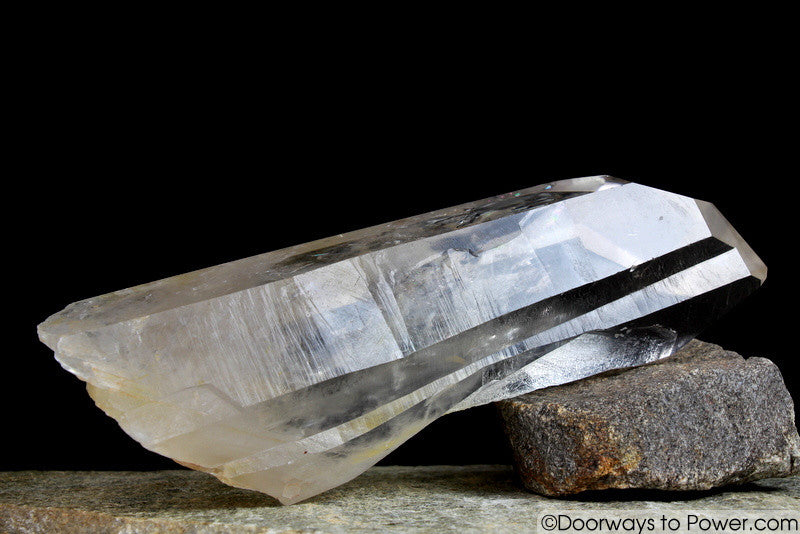 Rare  9.5" Golden Lemurian Pleiadian Starbrary Channeling Record Keeper Crystal 3 lbs