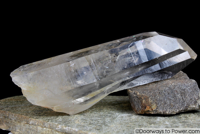 Rare  9.5" Golden Lemurian Pleiadian Starbrary Channeling Record Keeper Crystal 3 lbs