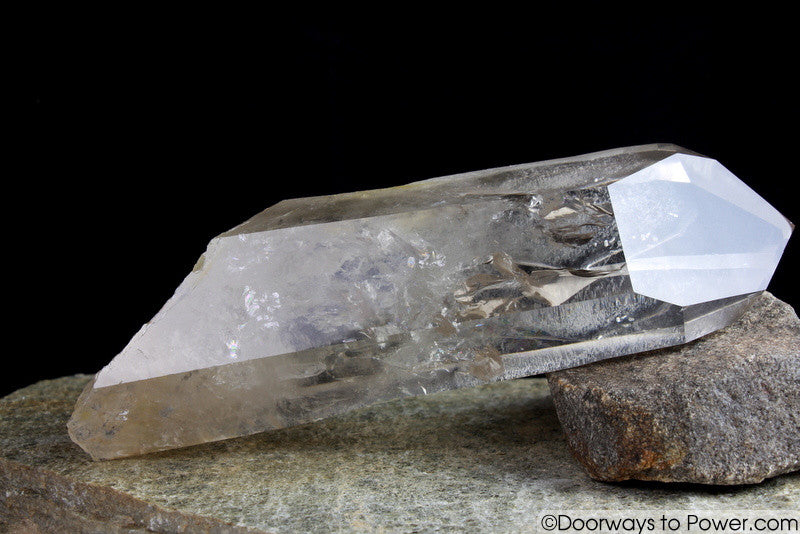 Rare  9.5" Golden Lemurian Pleiadian Starbrary Channeling Record Keeper Crystal 3 lbs