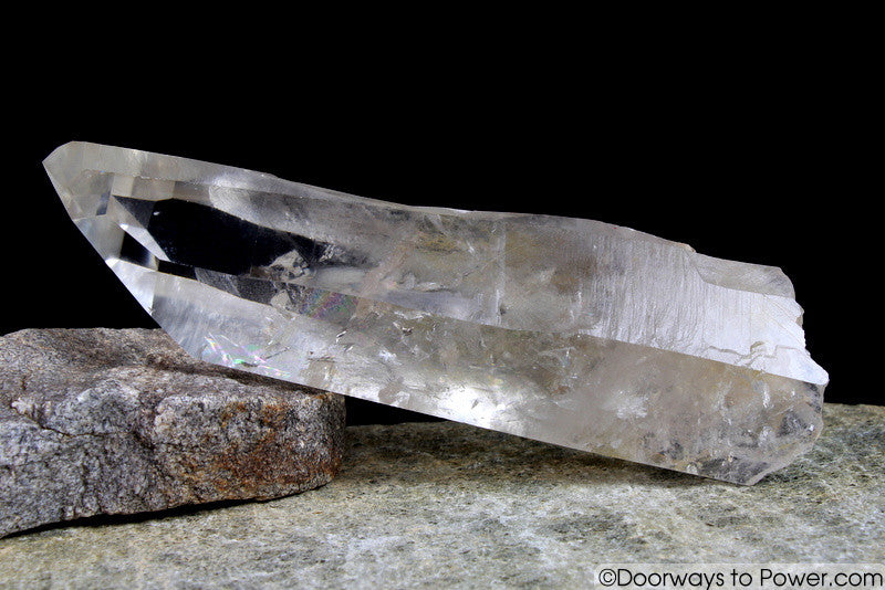 Rare  9.5" Golden Lemurian Pleiadian Starbrary Channeling Record Keeper Crystal 3 lbs