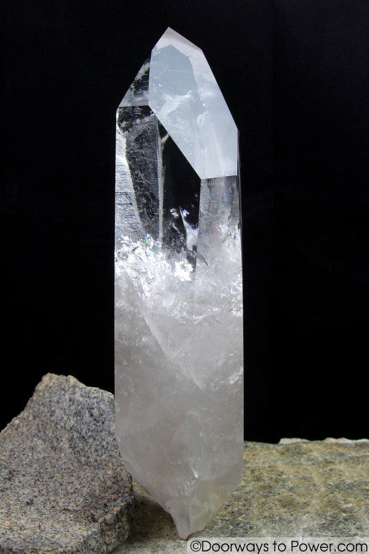 Rare  8.5" Lemurian Light Pleiadian Starbrary Channeling Crystal 1.8 lbs