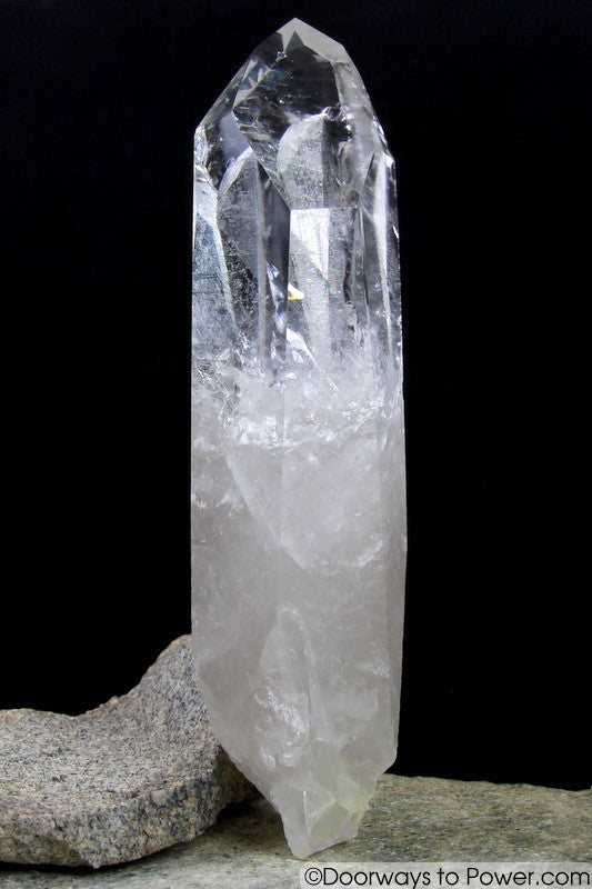 Rare  8.5" Lemurian Light Pleiadian Starbrary Channeling Crystal 1.8 lbs