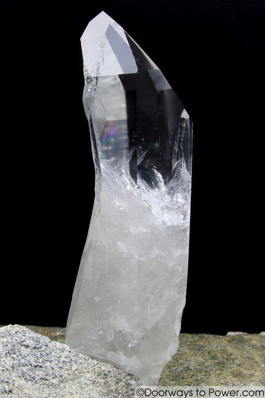 Rare  8.5" Lemurian Light Pleiadian Starbrary Channeling Crystal 1.8 lbs