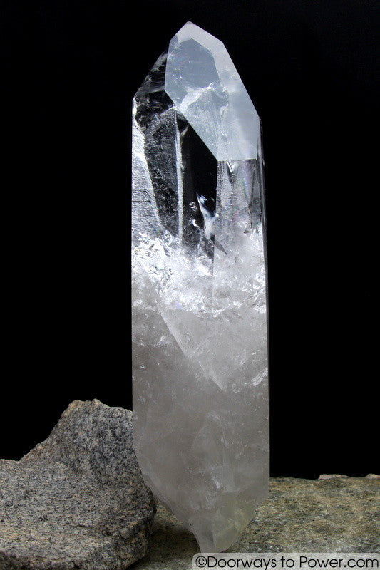 Rare  8.5" Lemurian Light Pleiadian Starbrary Channeling Crystal 1.8 lbs