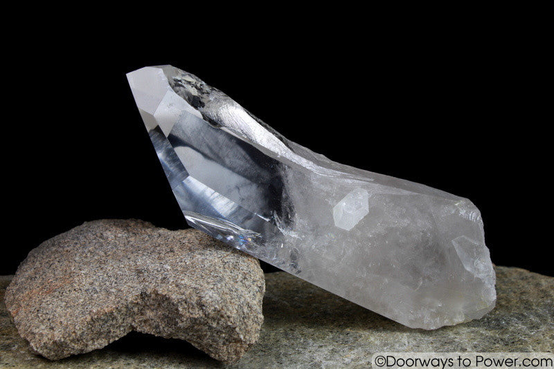 Rare  8.5" Lemurian Light Pleiadian Starbrary Channeling Crystal 1.8 lbs