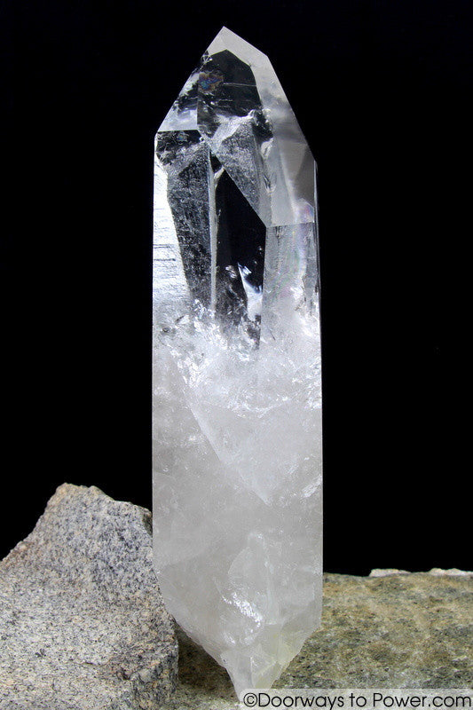 Rare  8.5" Lemurian Light Pleiadian Starbrary Channeling Crystal 1.8 lbs