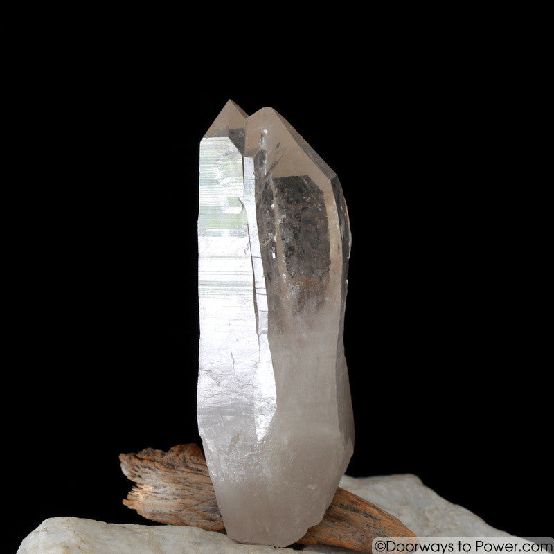 Lemurian Seed Pleiadian Starbrary Twin Master Record Keeper Crystal A +++