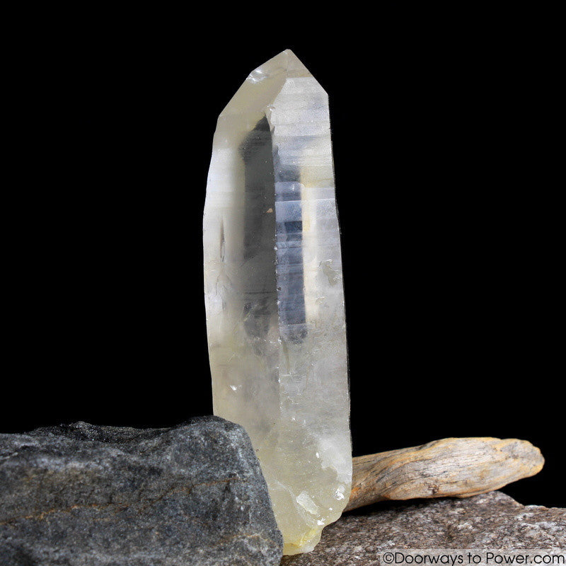 Golden Healer Lemurian Master Record Keeper Channeling Crystal