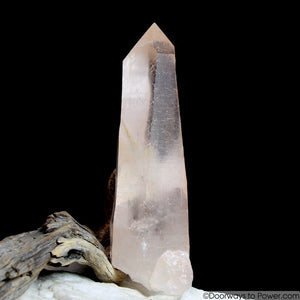 5.2" Pink Star Seed Lemurian Crystal - Extreamly Rare and Unusual