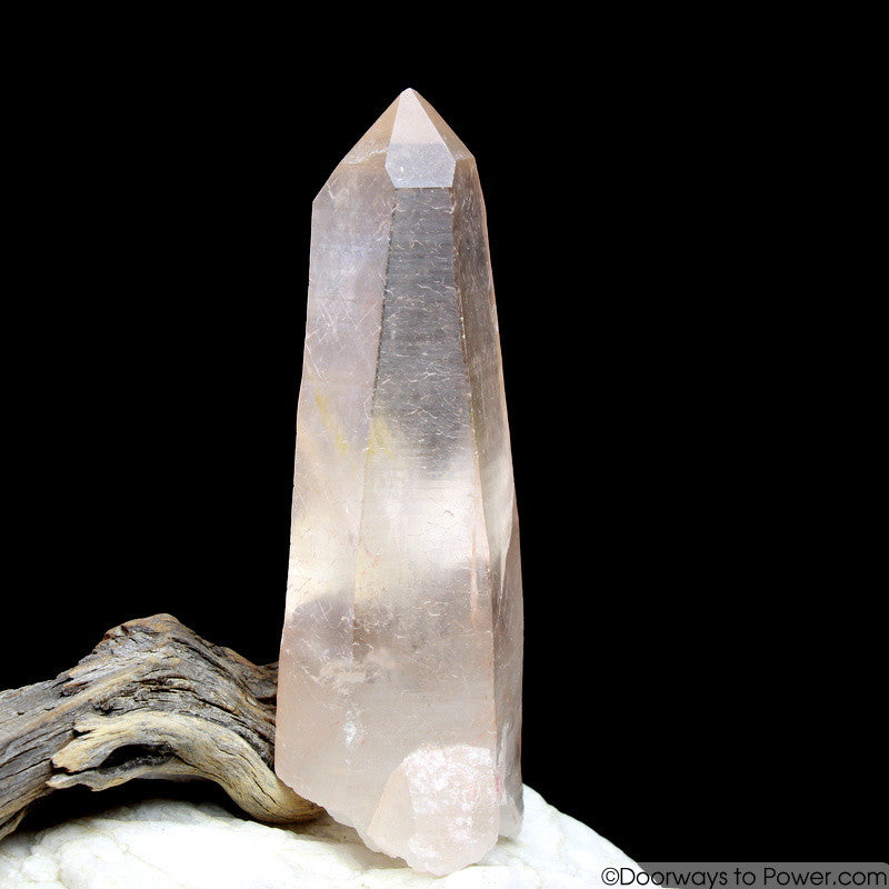 5.2" Pink Star Seed Lemurian Crystal - Extreamly Rare and Unusual
