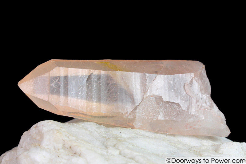 5.2" Pink Star Seed Lemurian Crystal - Extreamly Rare and Unusual
