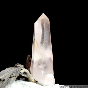 5.2" Pink Star Seed Lemurian Crystal - Extreamly Rare and Unusual