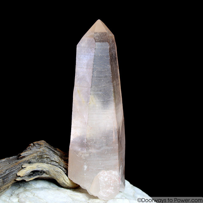 5.2" Pink Star Seed Lemurian Crystal - Extreamly Rare and Unusual