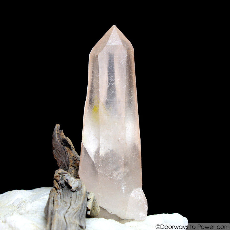 5.2" Pink Star Seed Lemurian Crystal - Extreamly Rare and Unusual