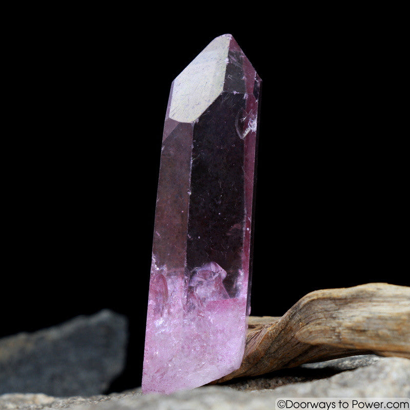 Rose Aura Lemurian Portal Time Link Record Keeper Crystal