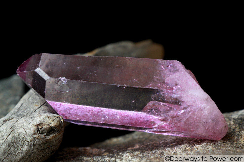 Rose Aura Lemurian Portal Time Link Record Keeper Crystal