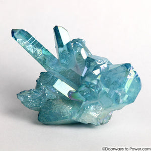 Aqua Aura Cluster with Master Record Keeper & Time Link Crystal