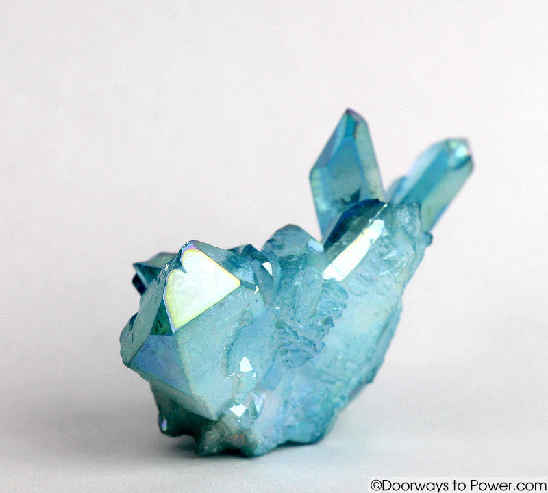 Aqua Aura Cluster with Master Record Keeper & Time Link Crystal