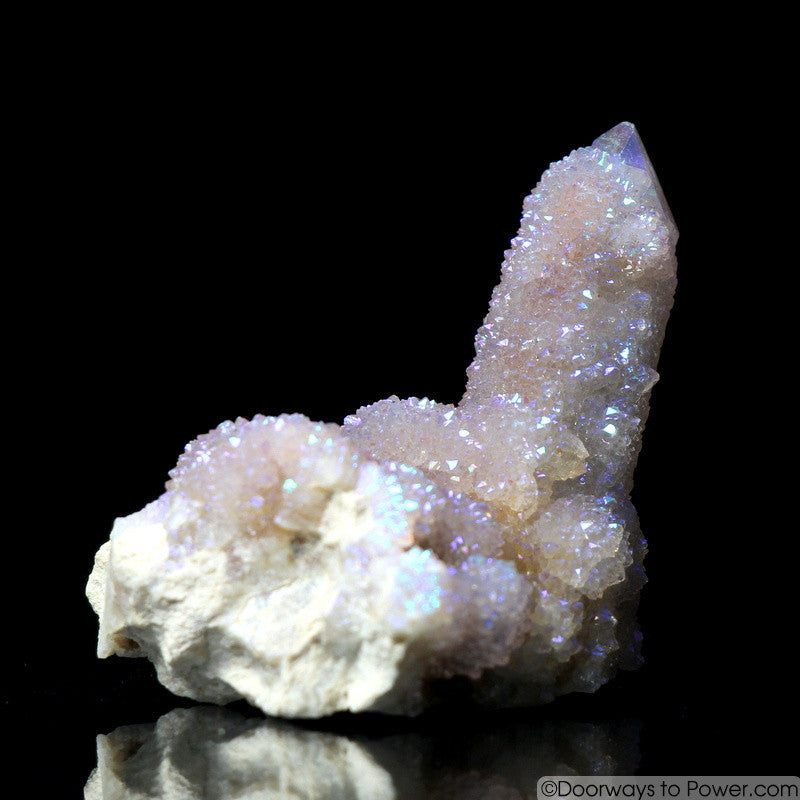 Angel Aura Druzy Spirit Quartz Record Keeper Crystal Cluster
