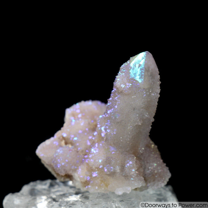 Angel Aura Druzy Spirit Quartz Record Keeper Crystal Cluster