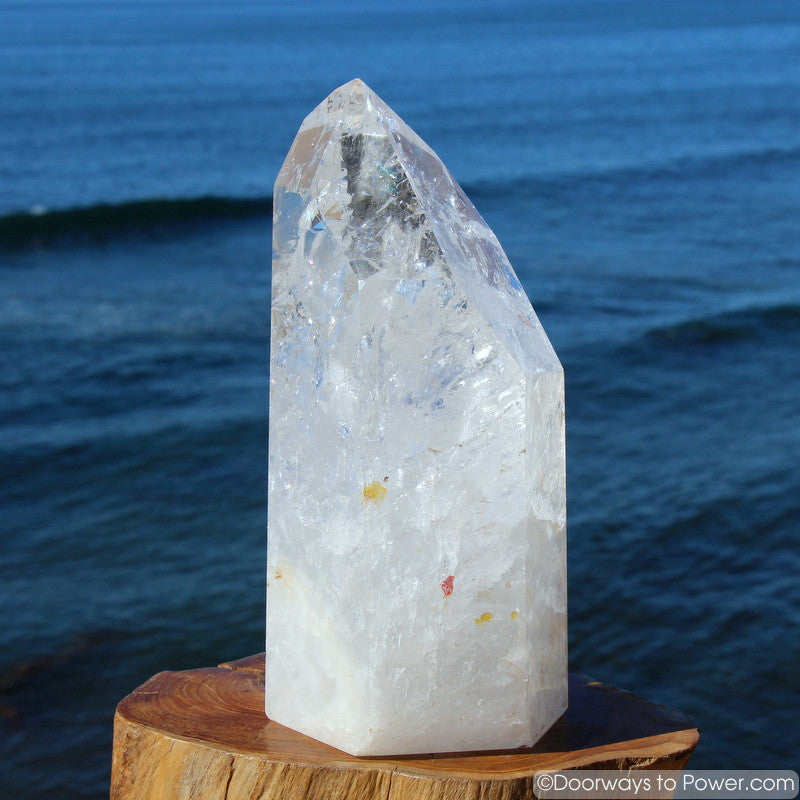 Striking 11.5" John of God Casa Healing Crystal Point 12 lbs