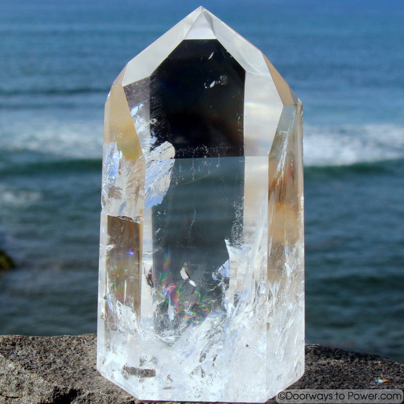 Amazing 5.2" John of God Crystal Point w/ Master Dow  A +++ Museum Quality