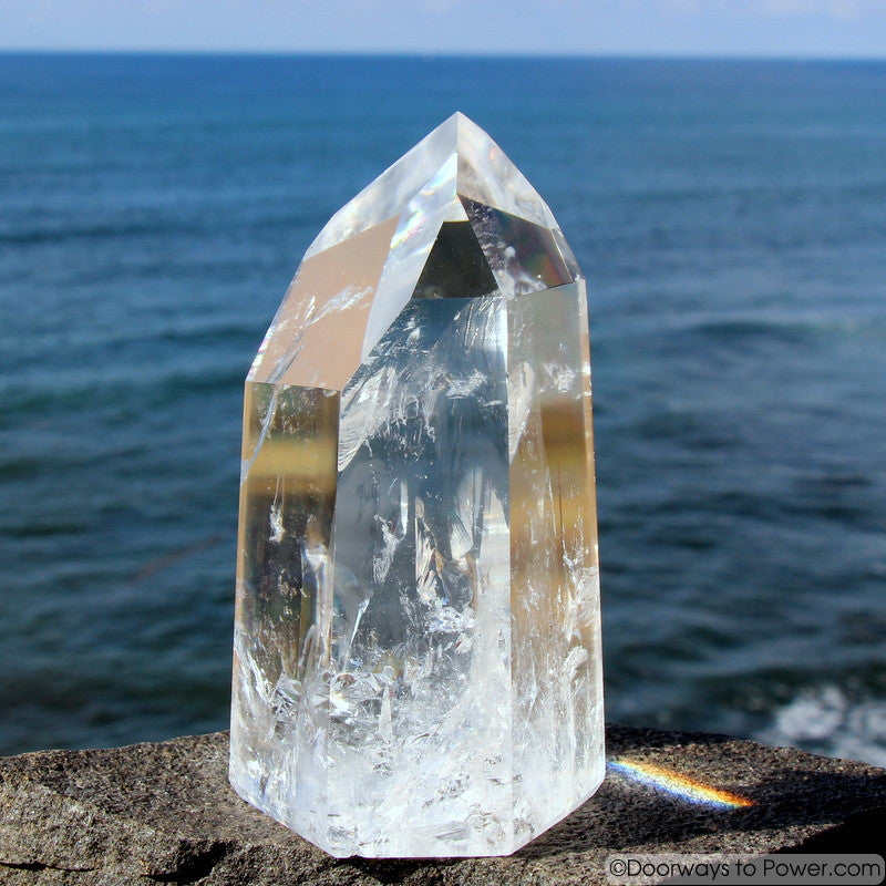 Amazing 5.2" John of God Crystal Point w/ Master Dow  A +++ Museum Quality