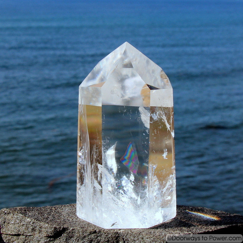 Amazing 5.2" John of God Crystal Point w/ Master Dow  A +++ Museum Quality