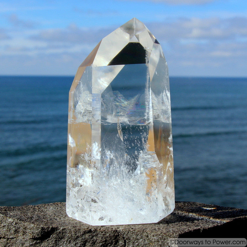 Amazing 5.2" John of God Crystal Point w/ Master Dow  A +++ Museum Quality