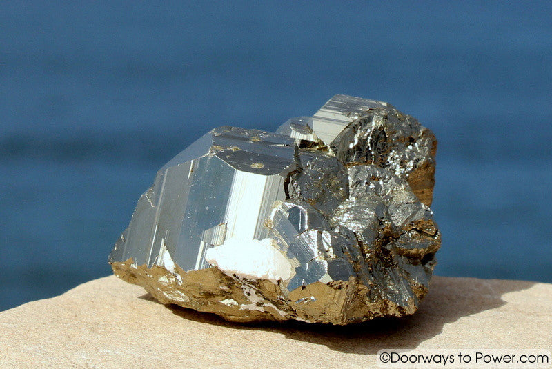 Golden PYRITE Cluster & Abundance Crystal