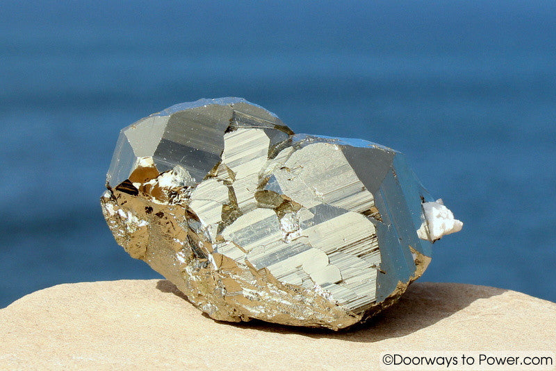 Golden PYRITE Cluster & Abundance Crystal