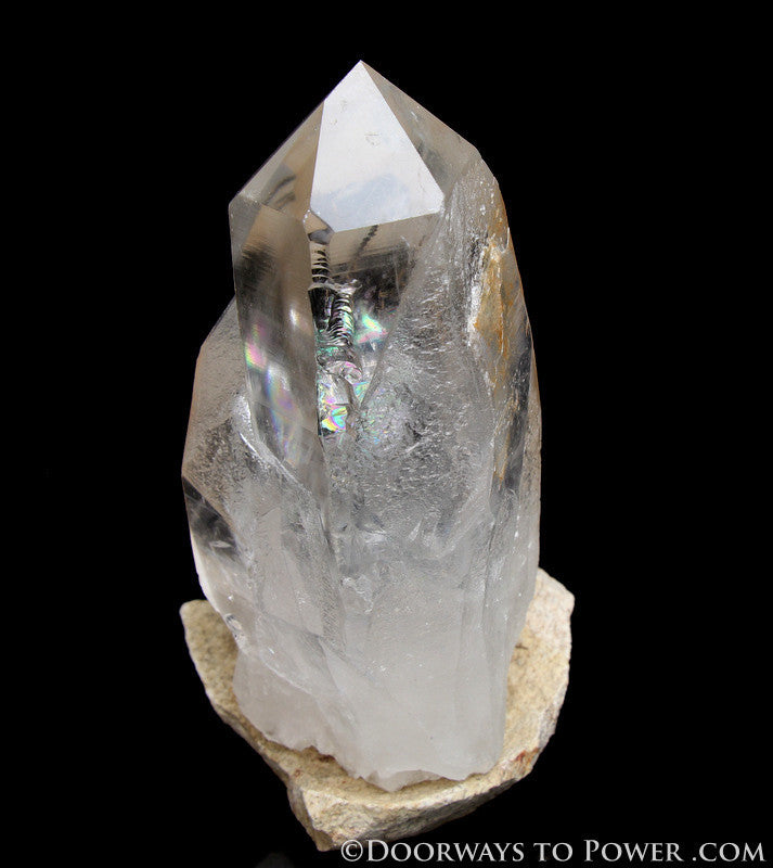Lemurian Seed Pleiadian Starbrary Quartz Crystal A +++ Museum Quality