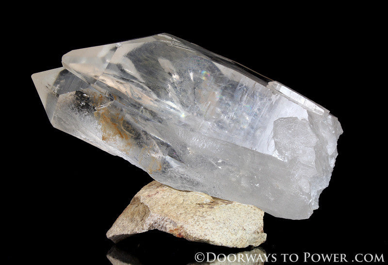 Lemurian Seed Pleiadian Starbrary Quartz Crystal A +++ Museum Quality