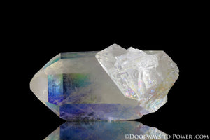 Angel Aura Quartz Master Record keeper Crystal "Lifted by Angel Wings"