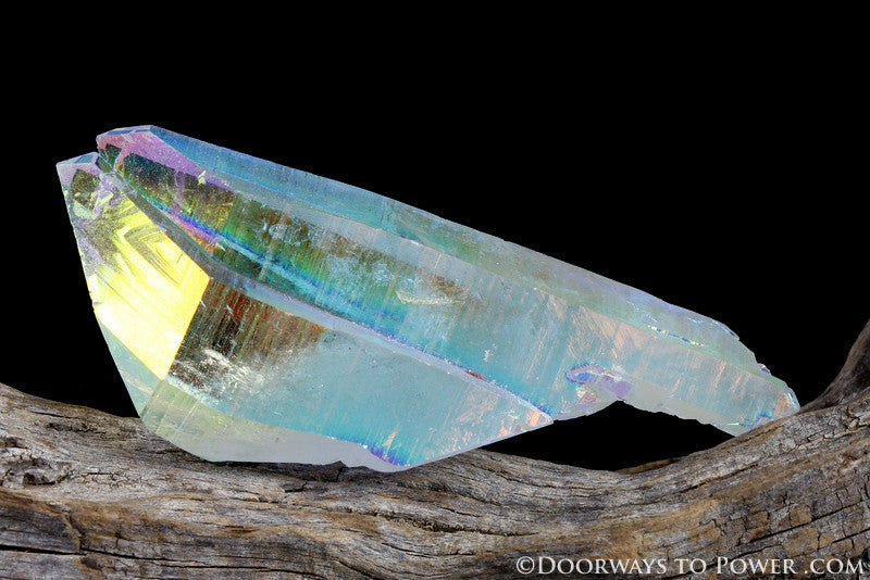 Angel Aura Lemurian Seed Record Keeper Twin Crystal A +++