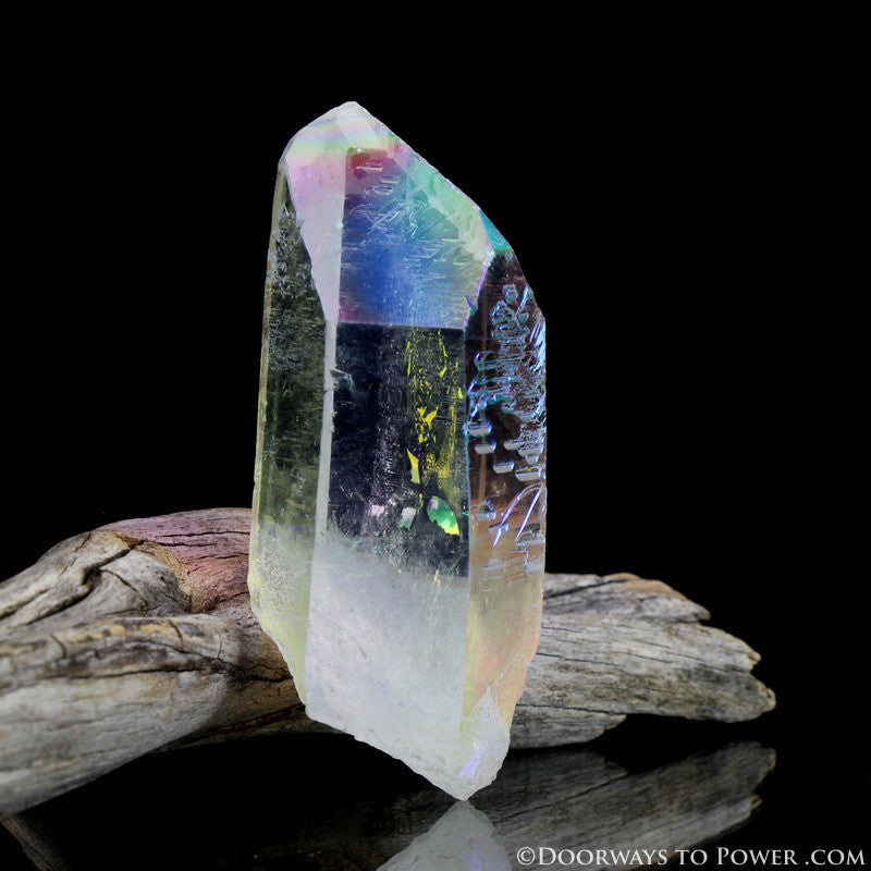 Angel Aura Lemurian Seed Quartz Master Record Keeper Crystal