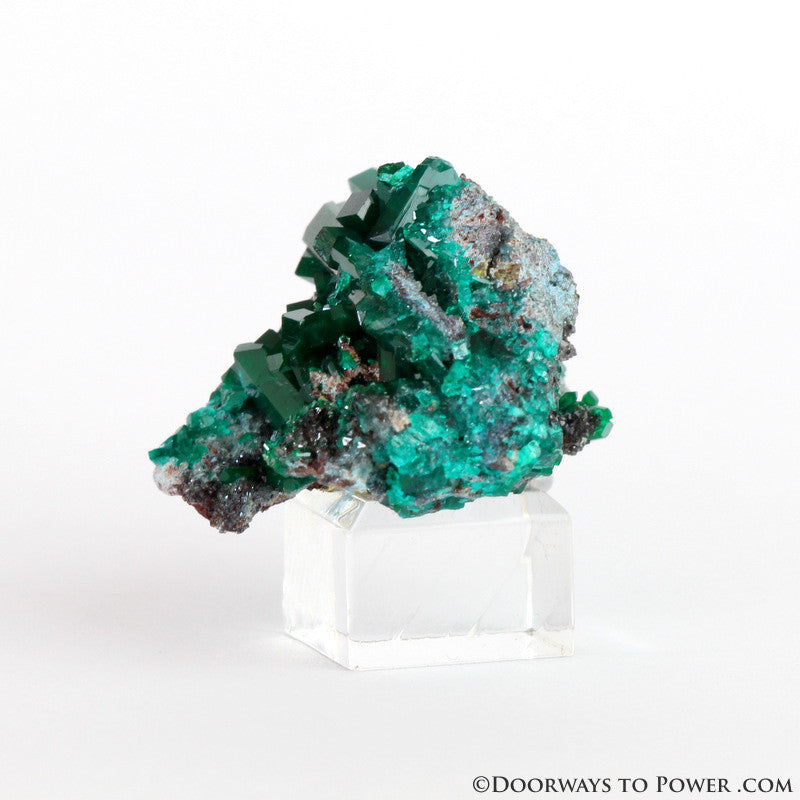 Beautiful Dioptase Specimen A +++ Collectors Quality