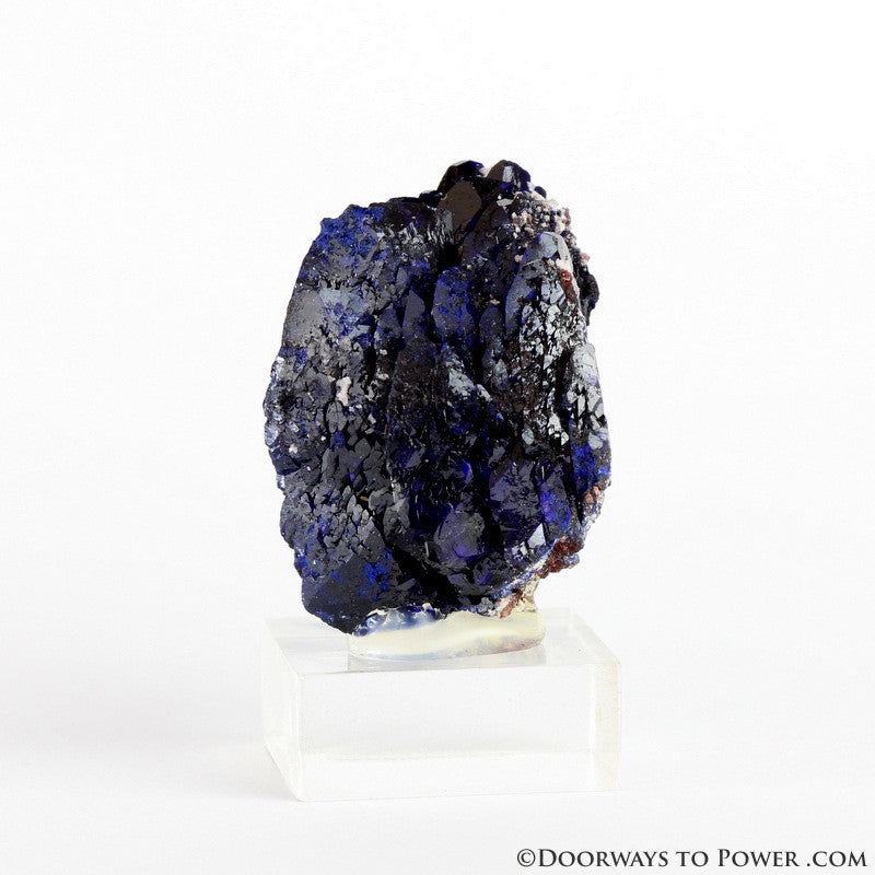 Royal Blue Azurite Mineral Specimen Rosette Congo A +++ Quality