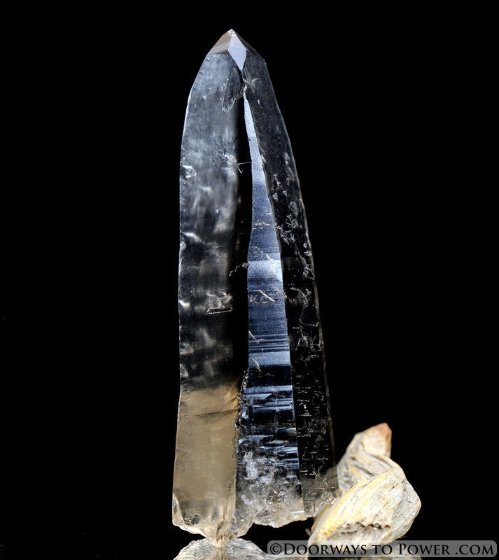 Deep Golden Healer Lemurian Master Record Keeper Crystal