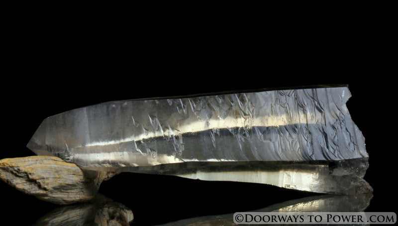 Deep Golden Healer Lemurian Master Record Keeper Crystal