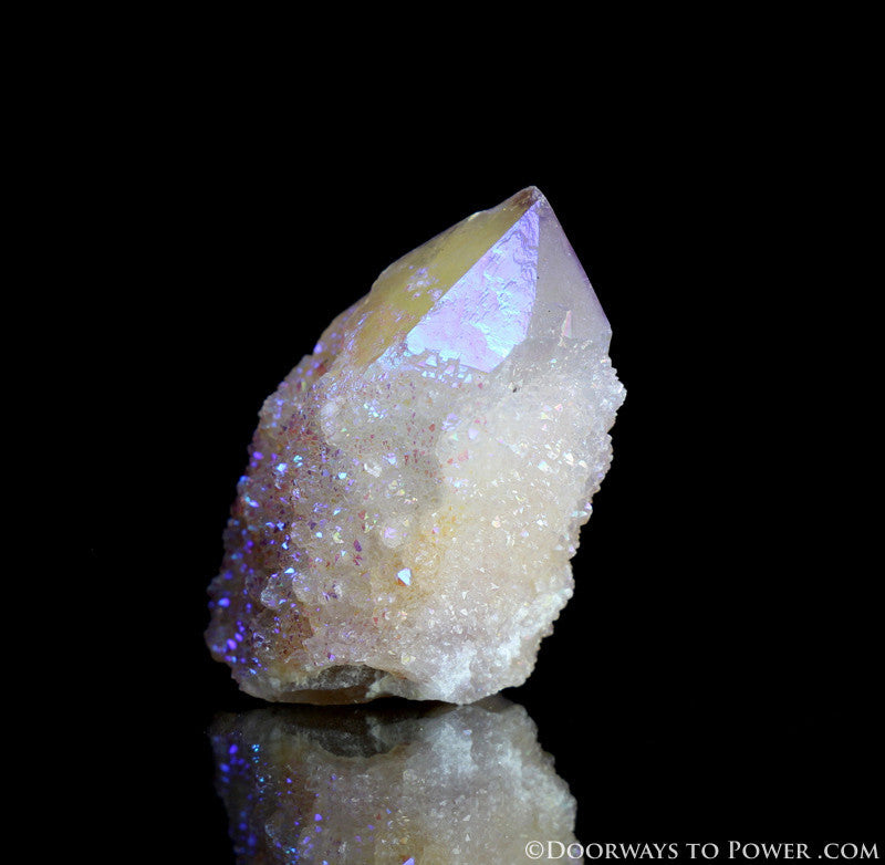 Angel Aura Druzy Spirit Quartz Crystal