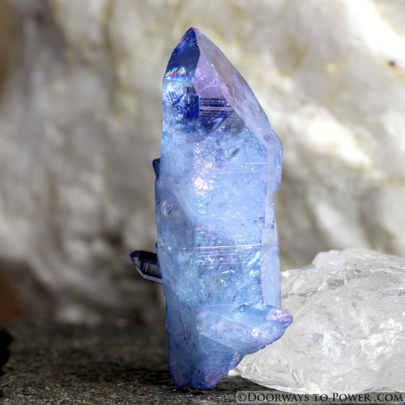 Rare Tanzan Indigo Aura Starbrary Channeling Crystal