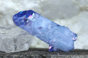 Rare Tanzan Indigo Aura Starbrary Channeling Crystal