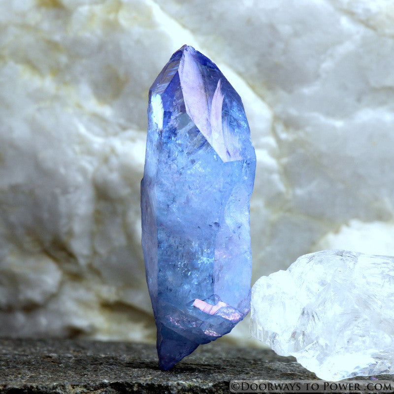 Rare Tanzan Indigo Aura Starbrary Channeling Crystal