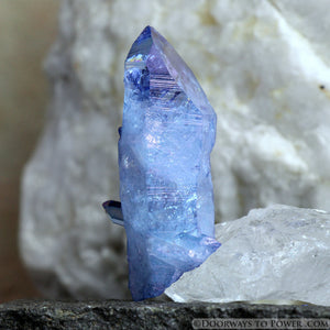 Rare Tanzan Indigo Aura Starbrary Channeling Crystal