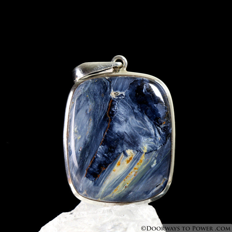 Pietersite Pendant 925 Sterling Silver A +++