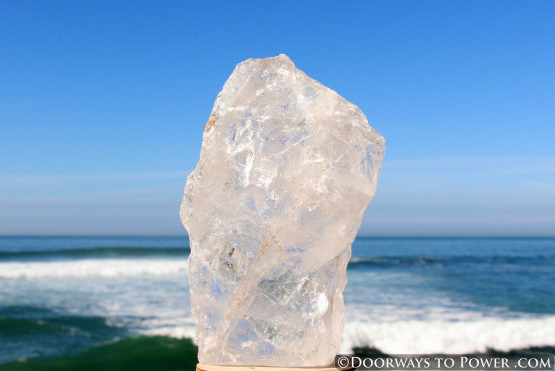 7.3" Satyaloka Azeztulite Altar Stone Record Keeper Rare & Massive