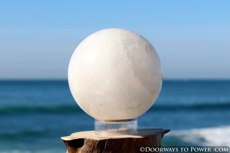 Azeztulite Polished Sphere - Synergy 12 Azozeo Super Activated 2.76"