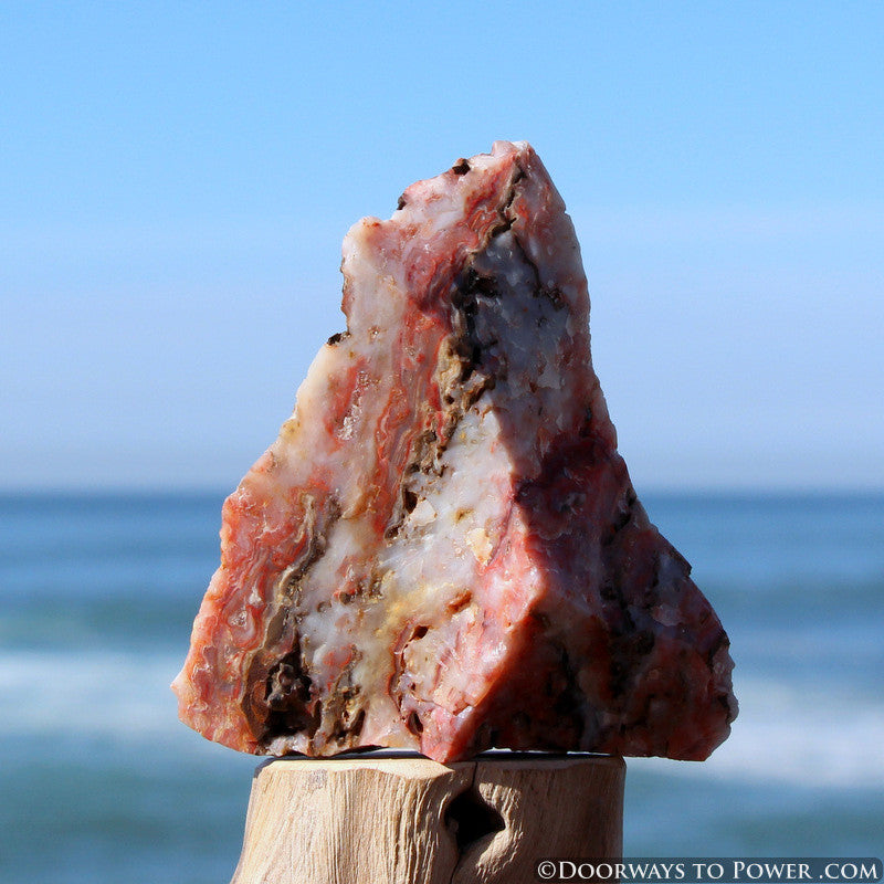 Cinnazez Azeztulite Altar Stone 3.48" Azozeo Super Activated